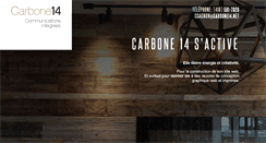 Desktop Screenshot of carbone14.net