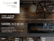 Tablet Screenshot of carbone14.net